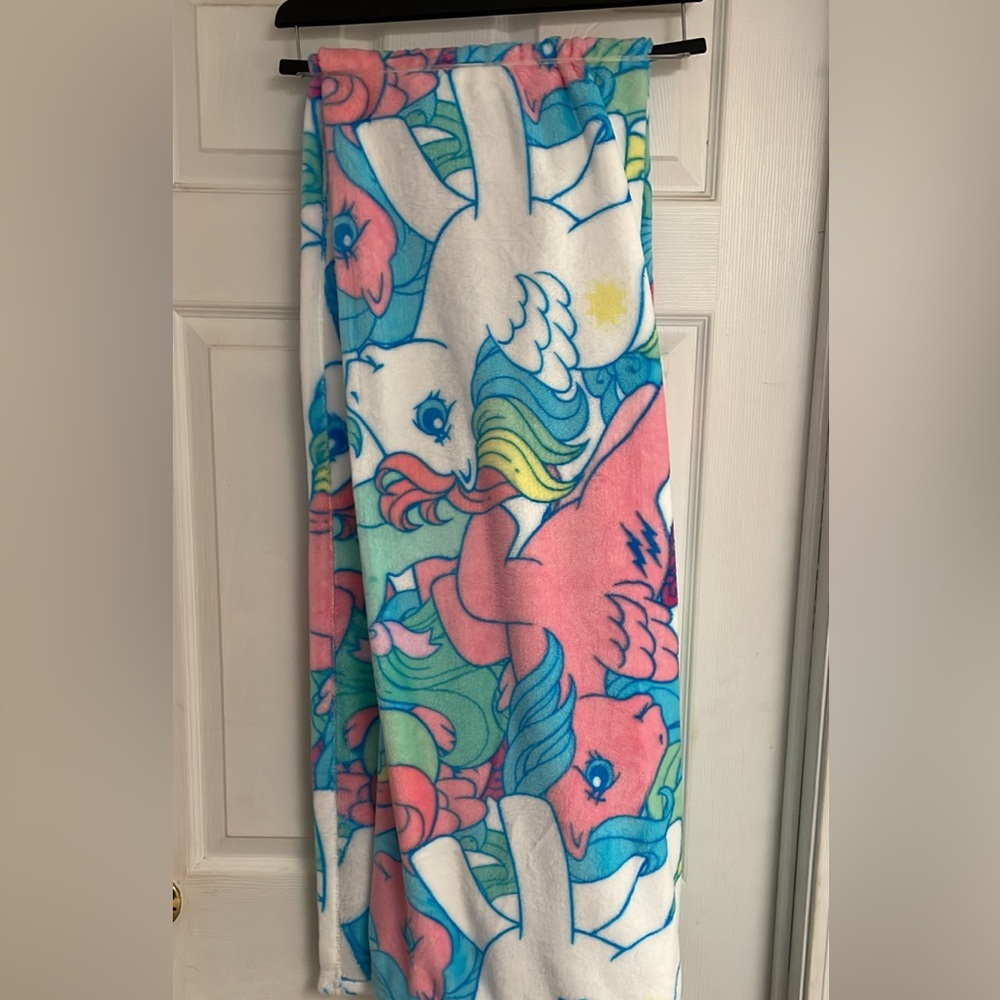 My little pony plush blanket